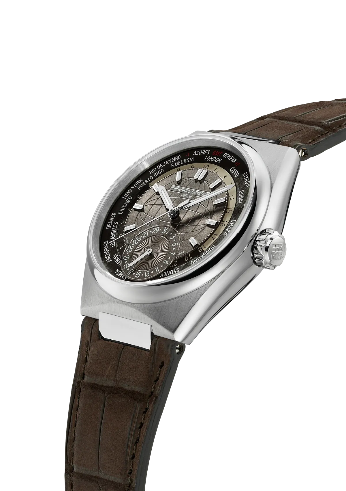 Highlife Classic Worldtimer Watch FC-718C4NH6 | Frederique Constant